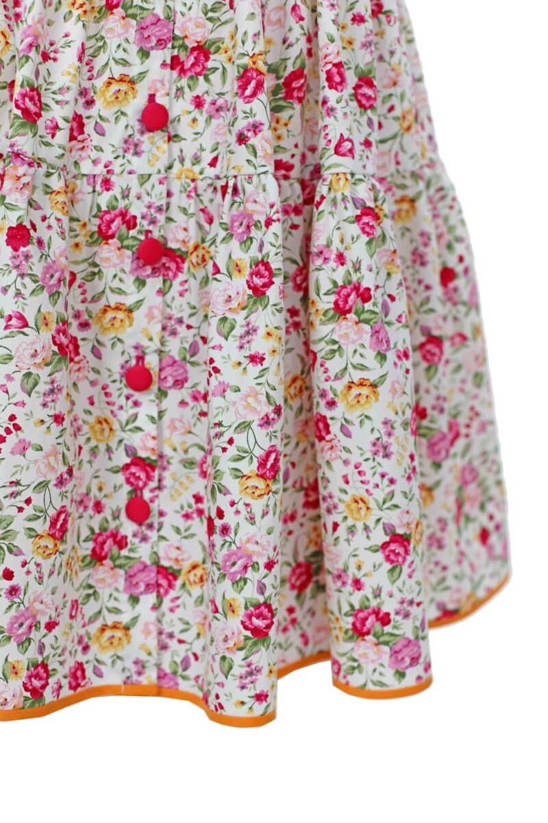 MOLLY flower printed cotton dress